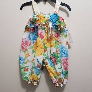 Infant Bonnie Baby Chiffon Jumper